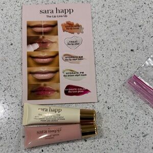 Sara Happ Lip Gloss Duo - Cream and Pink